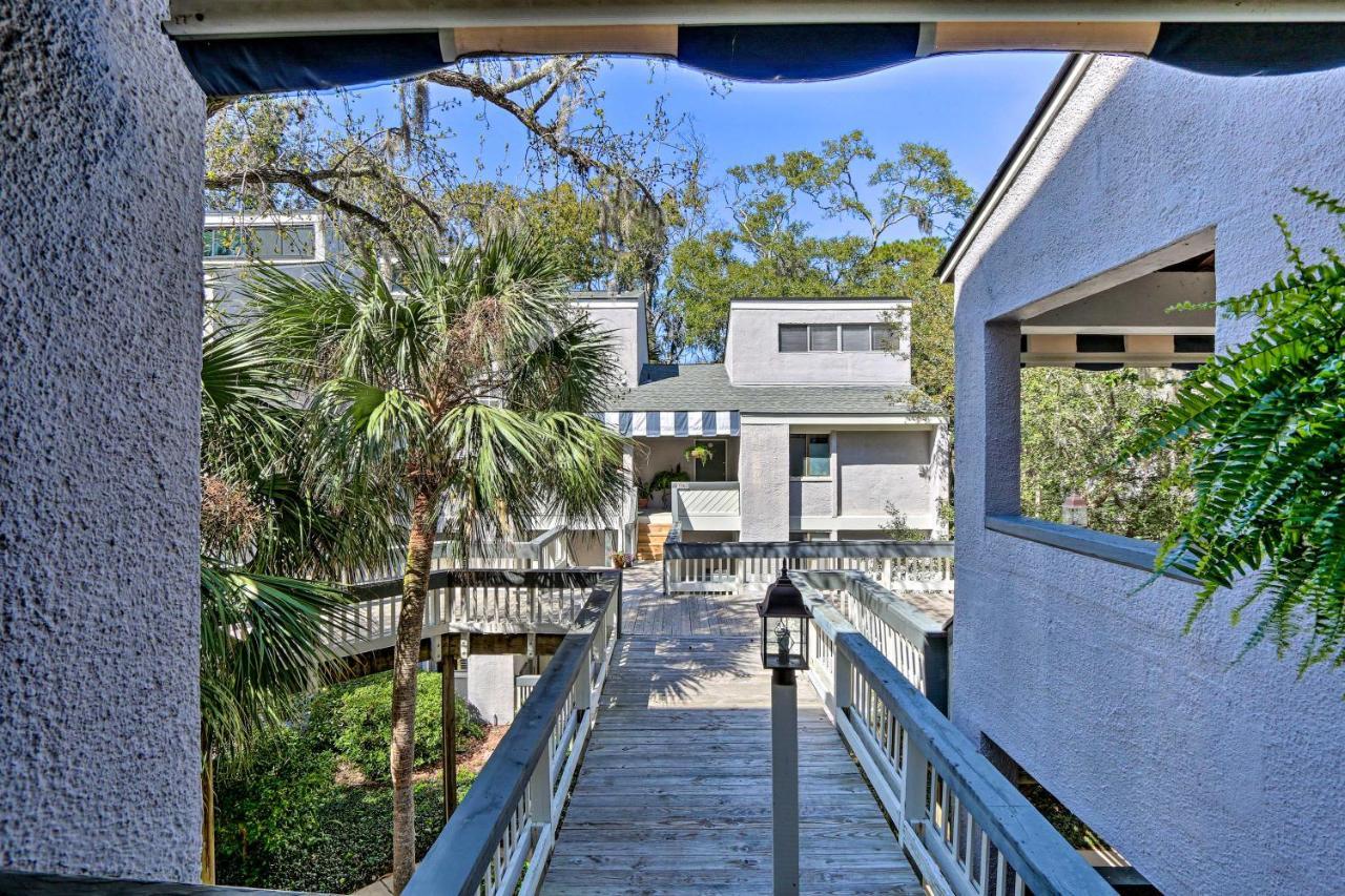 Coastal Oasis With Pool - Walk To Coligny Beach Park Hilton Head Island Eksteriør bilde