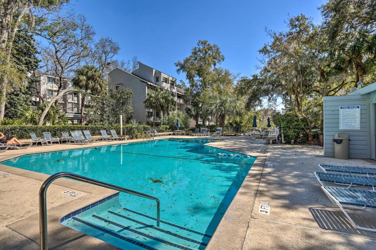 Coastal Oasis With Pool - Walk To Coligny Beach Park Hilton Head Island Eksteriør bilde